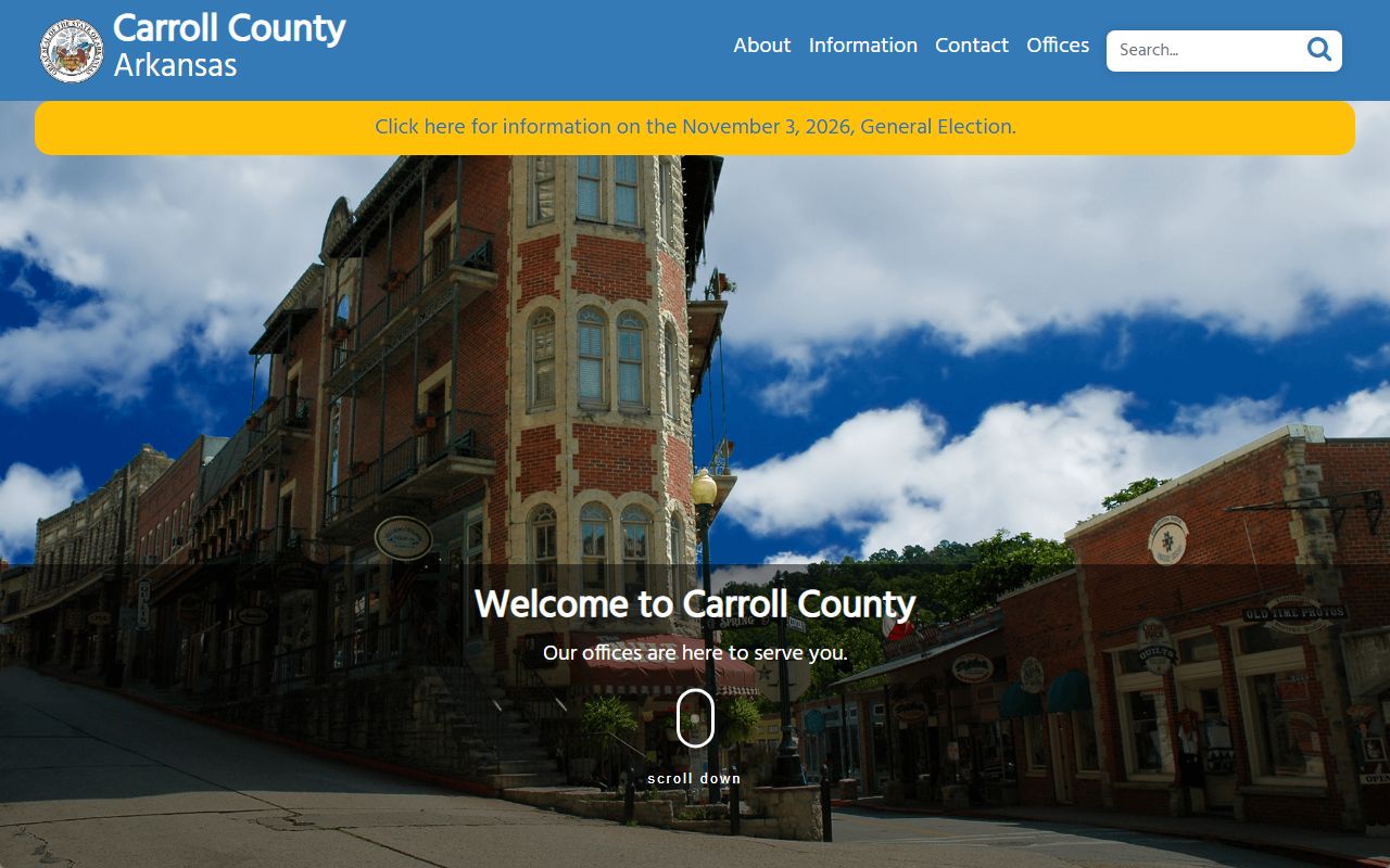 carroll county birth records official county website